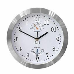 hito Modern Silent Wall Clock Non ticking 10 inch Excellent 