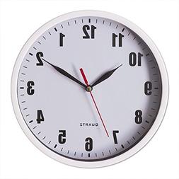 8" Silent Wall Clock Non-ticking Decor Digital Quartz Wall C