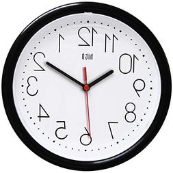 hito Silent Wall Clock Non Ticking 10 inch Excellent Accurat
