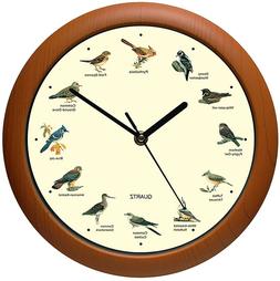 Benail Singing Bird Wall Clock 12 Inch
