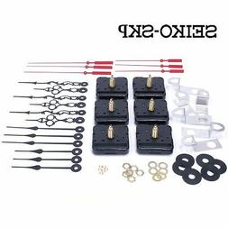 Seiko-SKP Quartz Battery Clock Movements Kit with Hands, 5/8