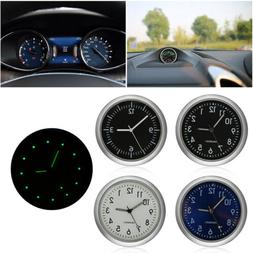 Pocket Small Mini Luminous Quartz Analog Watch Stick-On Cloc