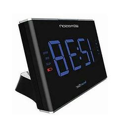Emerson Smartset Sound Therapy Alarm Clock Radio with White 