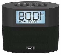 Sound Design iBT231B iHome Bluetooth Dual Alarm FM Clock Rad