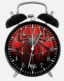 Spiderman Alarm Desk Clock 3.75" Home or Office Decor W148 N