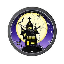 CafePress - Spooky Halloween 1 Wall Clock - Unique Decorativ