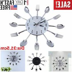 Stainless 12.4" Home Decorat Cutlery Kitchen Utensil Spoon F