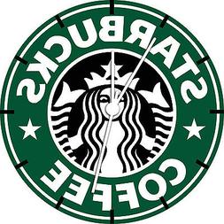Starbucks Coffee wall Clock 10" will be nice Gift and Room w