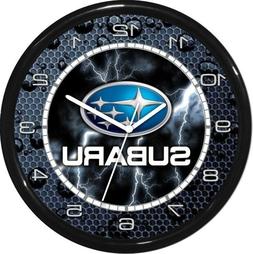 Subaru Wall Clock Garage Work Shop Gift  Father's Day Man Ca