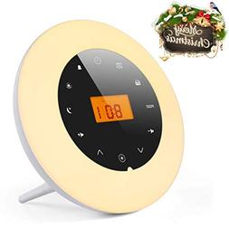 Sunrise Alarm Clock Wake Up Light, Wake Up Light Radio Clock