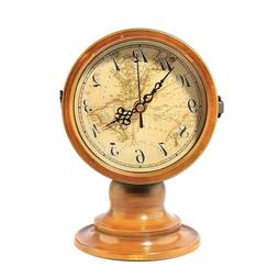 Table Clock Creative Retro Style  Study Living Room Timepiec