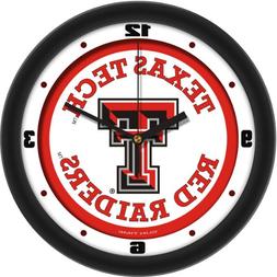 Texas Tech Red Raiders NCAA 12In Collegiate Wall Clock