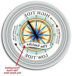 Tide Clock - Times Of High Low Tides - Compass Beach Boat Fi