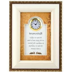 Time to Reflect Retirement Clock - Retirement Gift for Women