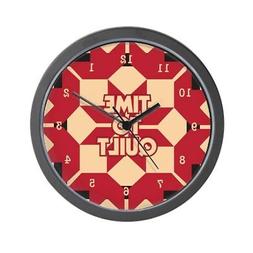 CafePress - Time To Quilt - Unique Decorative 10" Wall Clock