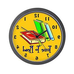 CafePress - Time To Read - Unique Decorative 10" Wall Clock