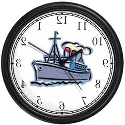 Titanic Cruise Ship Nautical Theme Wall Clock by WatchBuddy 