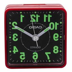 TQ140 Travel Alarm Clock - Red