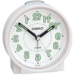 Casio Tq228-7df Round Travel Table Top Alarm Clock