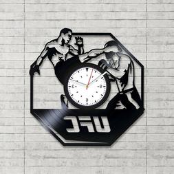 UFC Vinyl Wall Art Large Clock Xmas Gift Bedroom Decor Origi
