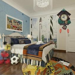 Unique Intelligent Alarm Clock Cuckoo Wall Clock for Home De