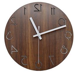 jomparis 12" Vintage Arabic Numeral Design Rustic Country Tu