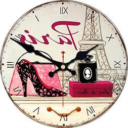 ShuaXin 16" Vintage Arabic Numerals Design Rustic France Par