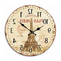 Xiaolanwelc Vintage France Paris Colorful French Country Tus