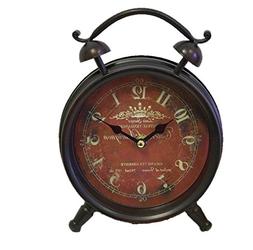 Vintage Iron 6 Inch Table Top Clocks