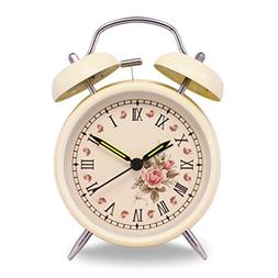 Slash 4" Vintage Retro Old Fashioned Quiet Non-ticking Sweep