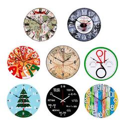 Vintage Wall Clock Home Decor Accents for Study,Living Room,