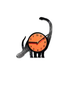 Vinyl clock  dinosaur - gift for child - decor for children'