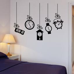 Vinyl Wall Decal Alarm Clock Bedroom Decoration Dream Sticke