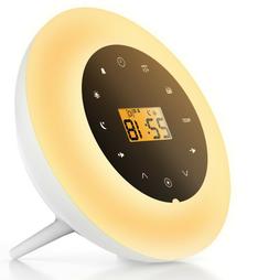 Wake Up Light with Sunrise Simulation, Fading Night Light, 7