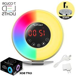 Alarm Clock Radio Digital Sunrise and Sunset simulation Wake