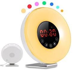 Cibutyful kids Alarm Clock Wake Up Light Alarm Clock Table L