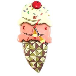 Wall clock 'Allen Designs'ice cream - 30x15 cm .