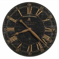 Uttermost 'Bond Street' Wall Clock, Size Medium - Black