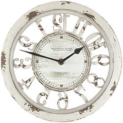 FirsTime Wall Clock Antique Surface Home Decor Analog Modern
