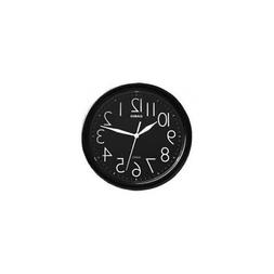 Casio Wall Clock Black White Second Hand Teen Room Kitchen E