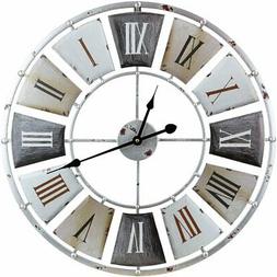 Sorbus Wall Clock, Centurion Roman Numeral Hands, Vintage In