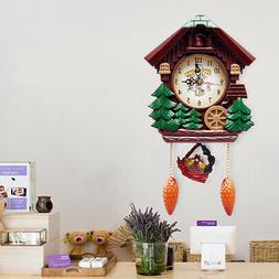 Wall Clock Cuckoo Clock Living Room Bird Alarm Toys Modern B