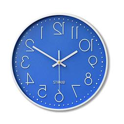 No Ticking Noise Cool Big Modern Wall Clocks For Bathroom,li