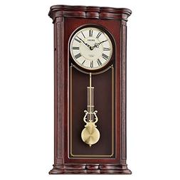 Seiko ' Wall-Musical' Wood Shelf Clock, Color:Dark Brown 
