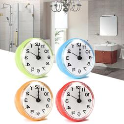 Waterproof Kitchen Bathroom Bath Shower Clock Suction Cup Su