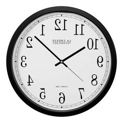 Black Time 14-inch Atomic Sets Automatically New