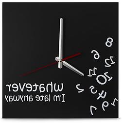 Whatever Wall Clock by Decodyne