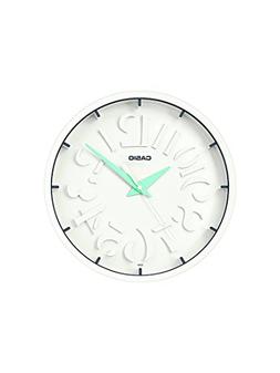 Casio White Modern Stylish Wall Clock Analog IQ-64 