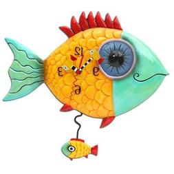 Wide-Eyed Fishy Clock Allen Studio Designs