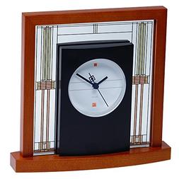 Bulova B7756 Willits Frank Lloyd Wright Table Clock
